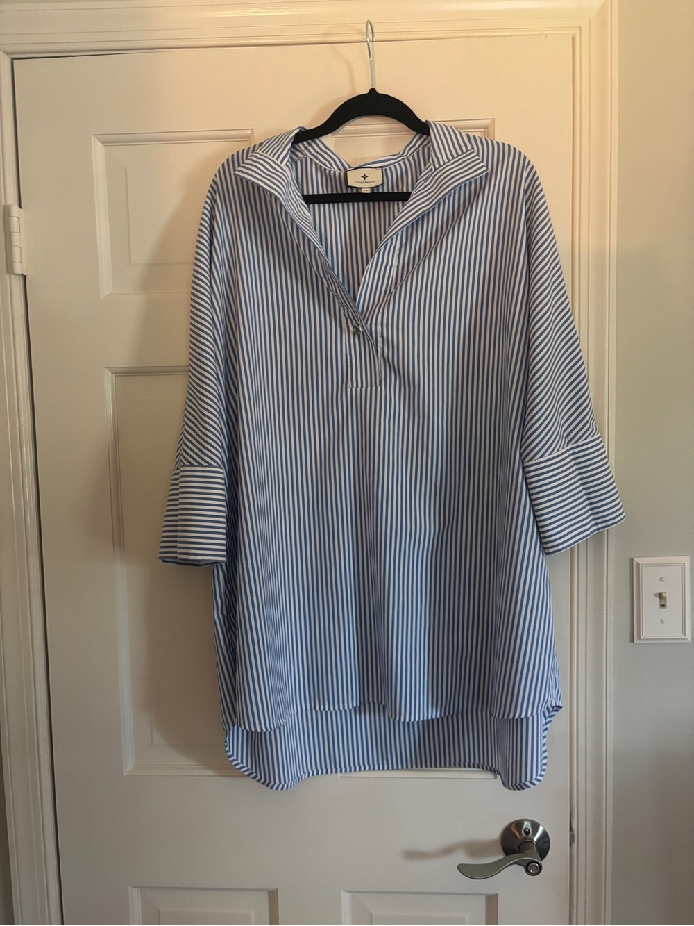 Tuckernuck Blue Stripe Tunic Top - Picture 4 of 10